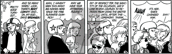 Doonesbury on Thursday June 29, 1989 Comic Strip