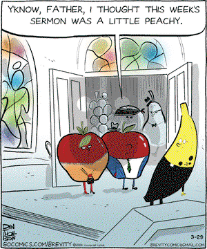 Brevity on Saturday March 29, 2014 Comic Strip