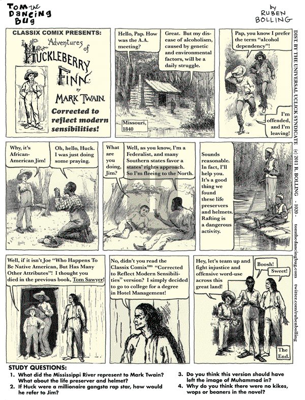 Tom the Dancing Bug on Friday January 14, 2011 Comic Strip