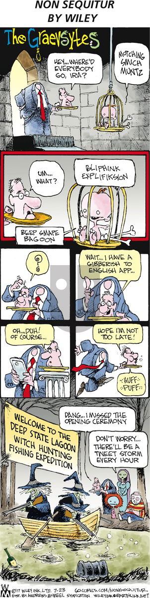 Non Sequitur on Sunday July 23, 2017 Comic Strip