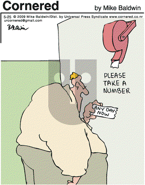 Cornered on Monday May 25, 2009 Comic Strip