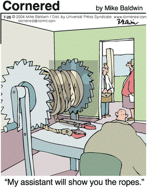 Cornered on Monday July 26, 2004 Comic Strip