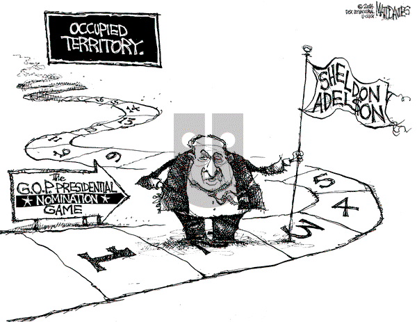 Matt Davies on Tuesday April 1, 2014 Comic Strip