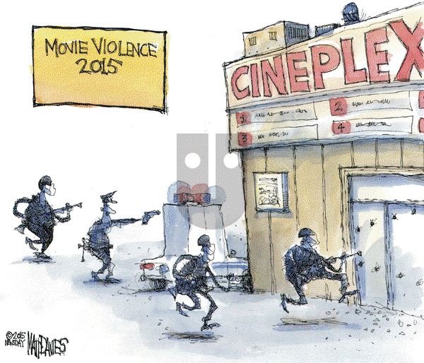 Matt Davies on Monday August 10, 2015 Comic Strip