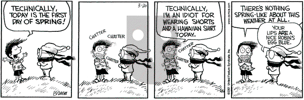 Grand Avenue on Tuesday March 20, 2001 Comic Strip