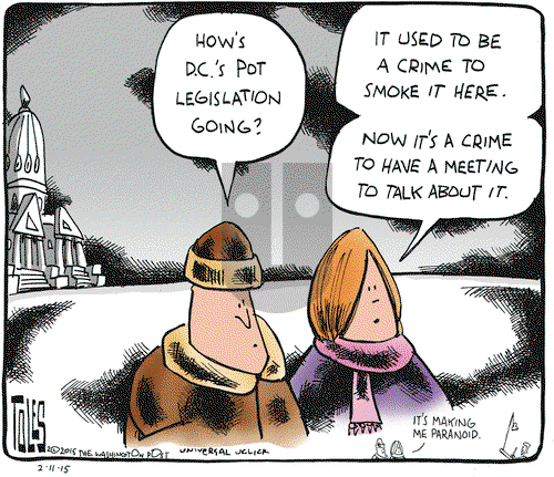 Tom Toles - Wednesday February 11, 2015 Comic Strip