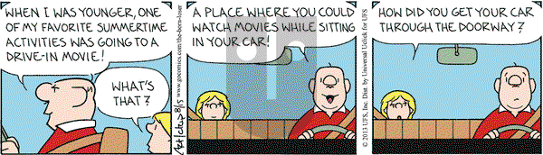 The Born Loser on Thursday August 15, 2013 Comic Strip
