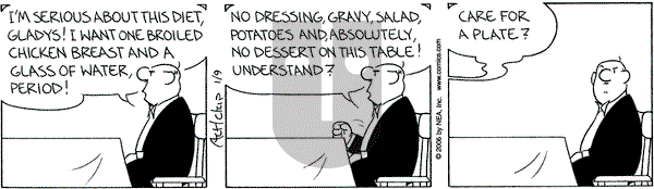The Born Loser on Monday January 9, 2006 Comic Strip
