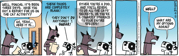 Pooch Cafe on Friday October 9, 2015 Comic Strip