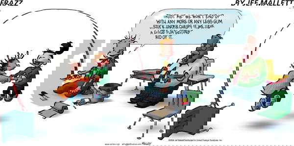 Frazz on Sunday March 14, 2004 Comic Strip
