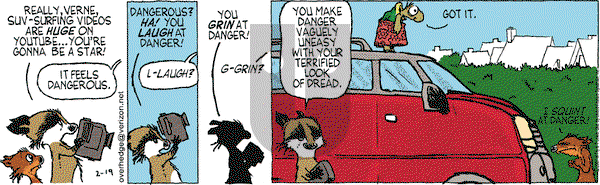 Over the Hedge on Monday February 19, 2007 Comic Strip