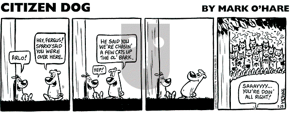 Citizen Dog on Thursday July 10, 2025 Comic Strip