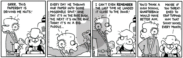 FoxTrot - Saturday October 10, 1998 Comic Strip