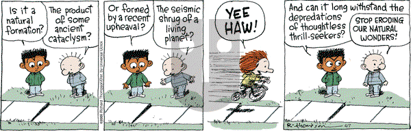 Cul de Sac on Monday April 7, 2014 Comic Strip