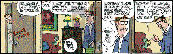 Monty on Friday March 15, 2019 Comic Strip