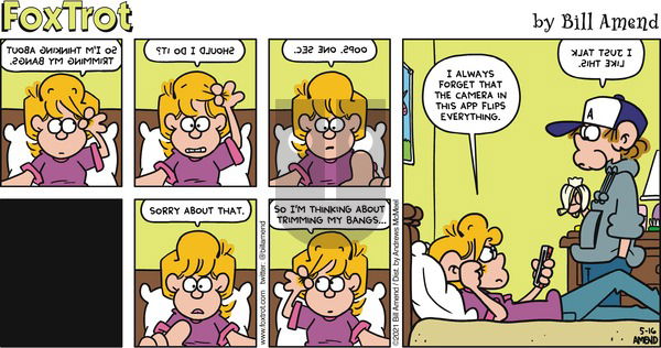 FoxTrot on Sunday May 16, 2021 Comic Strip