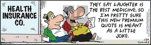 Frank and Ernest on Wednesday January 24, 2018 Comic Strip