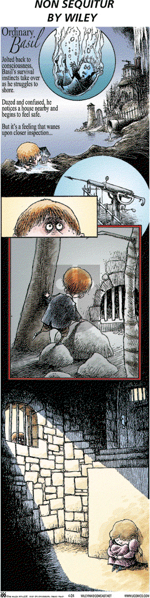 Non Sequitur on Sunday April 24, 2005 Comic Strip