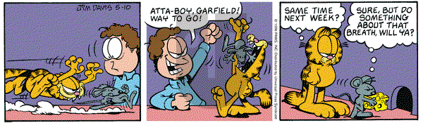 Garfield on Friday May 10, 1996 Comic Strip