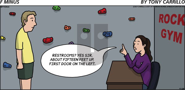 F Minus on Sunday November 26, 2017 Comic Strip