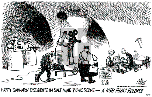 Pat Oliphant on Tuesday December 10, 1985 Comic Strip