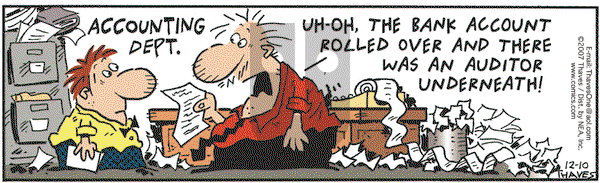 Frank and Ernest on Monday December 10, 2007 Comic Strip