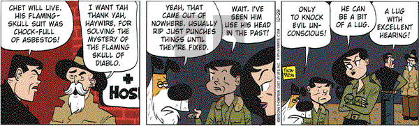 Rip Haywire on Friday October 29, 2010 Comic Strip