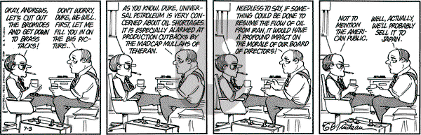 Doonesbury on Tuesday July 3, 1979 Comic Strip