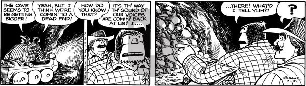 Alley Oop on Thursday July 24, 1980 Comic Strip