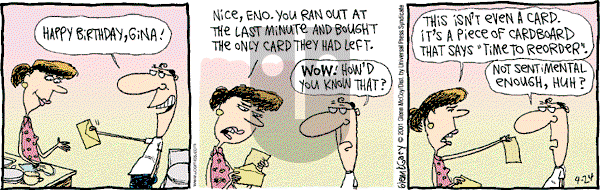 The Duplex - Tuesday April 24, 2001 Comic Strip