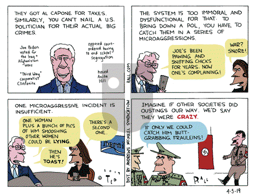 Ted Rall on Friday April 5, 2019 Comic Strip