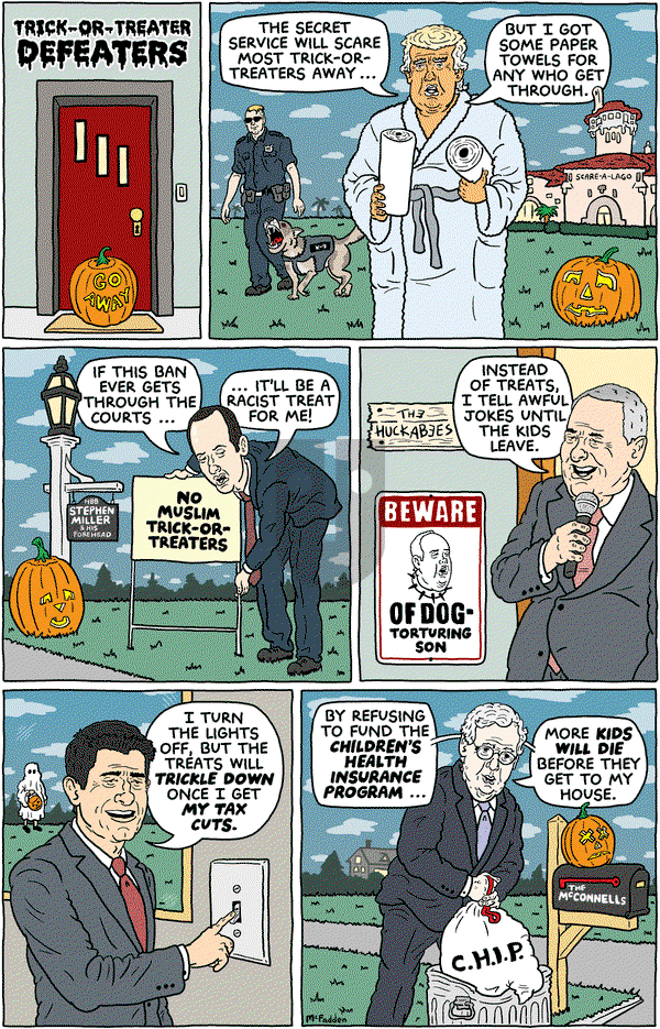 Brian McFadden - Friday October 20, 2017 Comic Strip