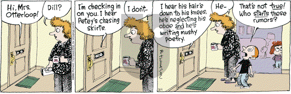 Cul de Sac on Saturday March 1, 2014 Comic Strip