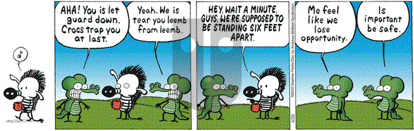 Pearls Before Swine on Wednesday April 29, 2020 Comic Strip