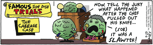 Frank and Ernest on Tuesday September 23, 2003 Comic Strip