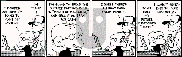 FoxTrot on Monday July 10, 2006 Comic Strip