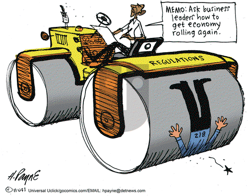 Henry Payne - Friday September 9, 2011 Comic Strip