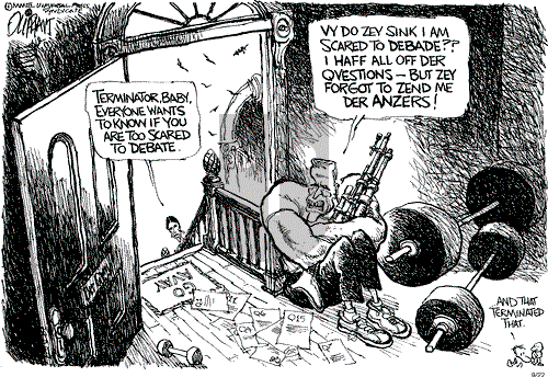 Pat Oliphant on Monday September 22, 2003 Comic Strip
