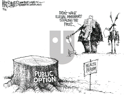 Matt Davies on Friday September 18, 2009 Comic Strip