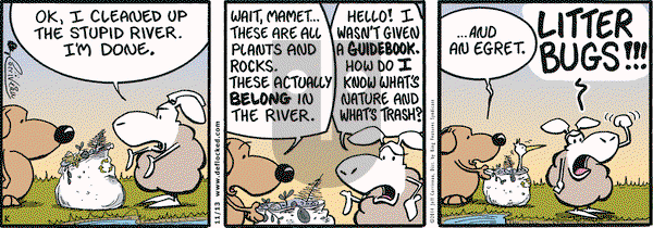 DeFlocked on Thursday November 13, 2014 Comic Strip
