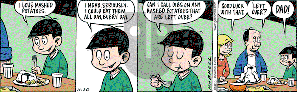 Adam@Home on Thursday November 26, 2015 Comic Strip