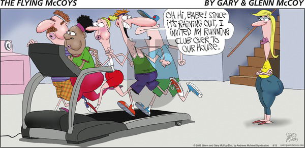 The Flying McCoys on Sunday August 12, 2018 Comic Strip
