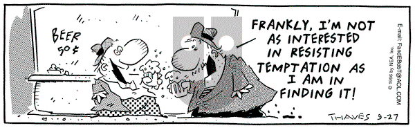 Frank and Ernest on Friday September 27, 1996 Comic Strip