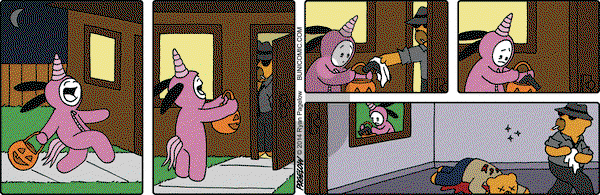 Buni - Wednesday October 29, 2014 Comic Strip
