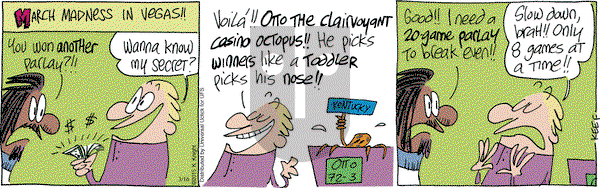The Knight Life on Monday March 16, 2015 Comic Strip