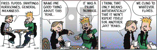 Frazz on Friday December 29, 2017 Comic Strip