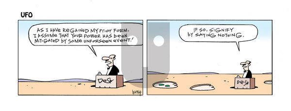 UFO on Tuesday February 25, 2025 Comic Strip