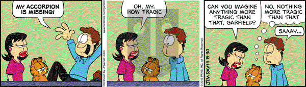 Garfield - Friday August 30, 2013 Comic Strip