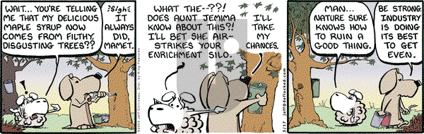 DeFlocked on Tuesday March 17, 2009 Comic Strip