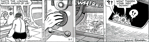 Alley Oop on Thursday May 7, 1998 Comic Strip